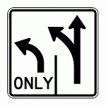Regulatory Sign - Left Turn