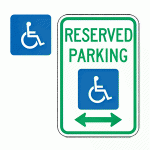 Regulatory Sign - Handicap Reserved Parking