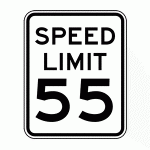 Regulatory Sign - Speed Limit