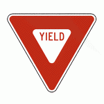 Regulatory Sign - Yield
