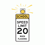 Regulatory Sign - School Zone