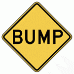 Warning Sign - Bump